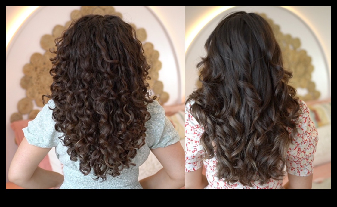 Curly Cascade: Frumusețe curgătoare în fiecare bucle în spirală